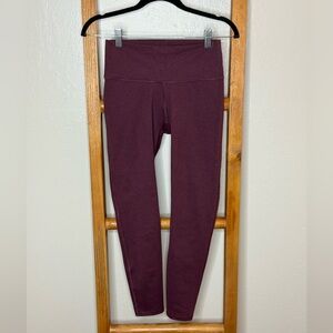 Fabletics Deep Burgundy Leggings